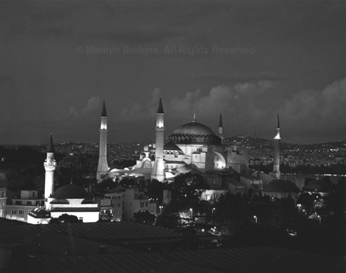 Hagia Sophia, Istanbul, 2004. copyright photographer Marilyn Bridges
