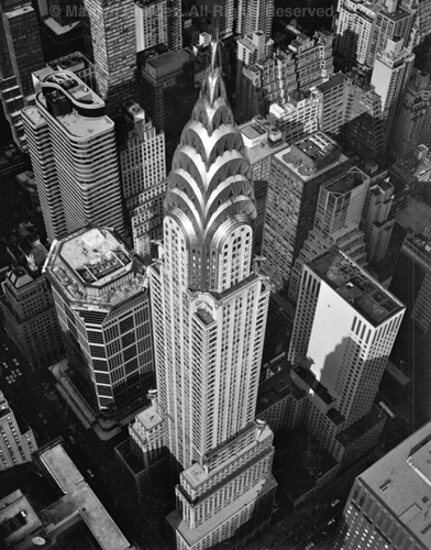 Chrysler Building, New York City, 1988.  USA New York City. copyright photographer Marilyn Bridges.